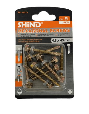 Shind Hexagonal Screws