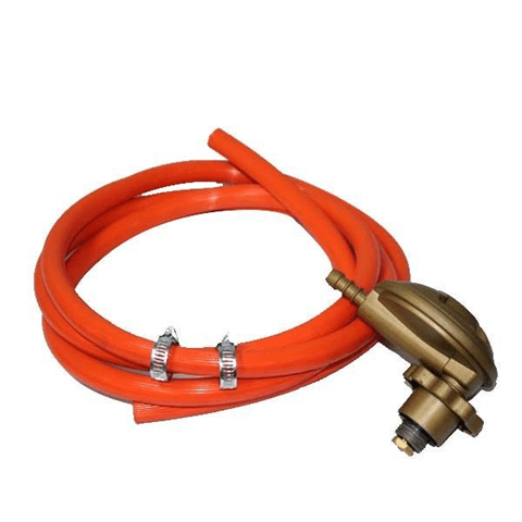 Bullnose Gas Regulator (L Shape) With 1.5M Gas Pipe