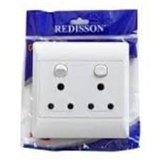 Redisson Wall Switch Socket Double