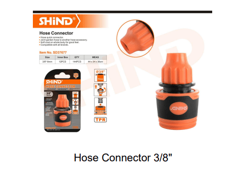 Shind Hose Connector 3/8"