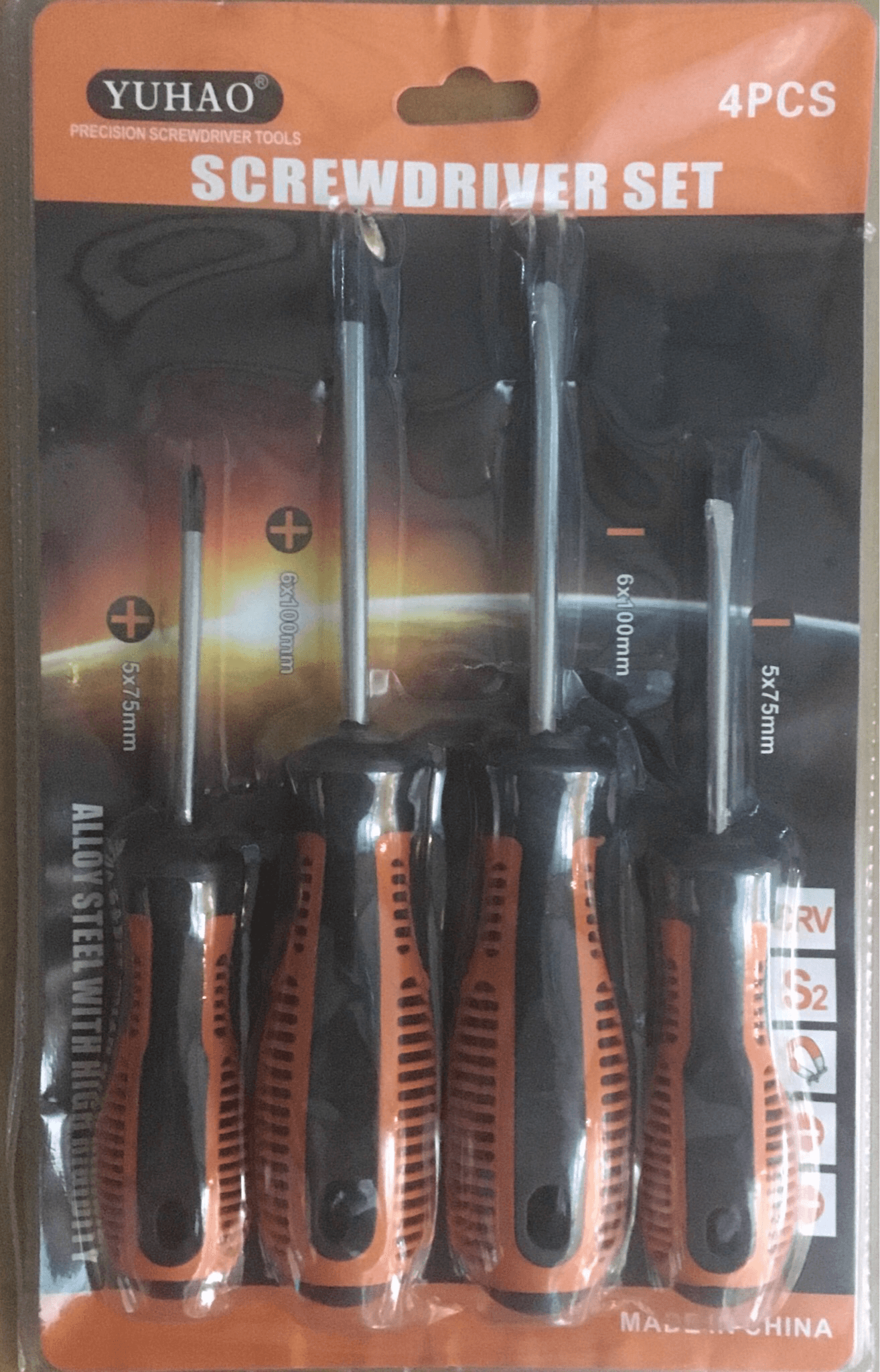 Yuhao Screwdrivers 4 Pcs