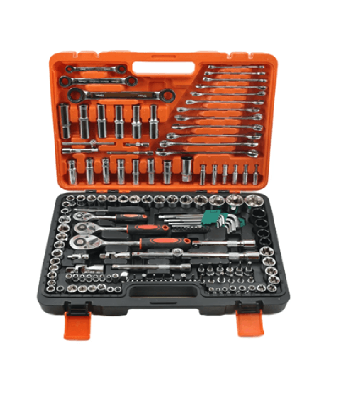 AIYI Socket Set 150 Pcs 1/2 and 1/4