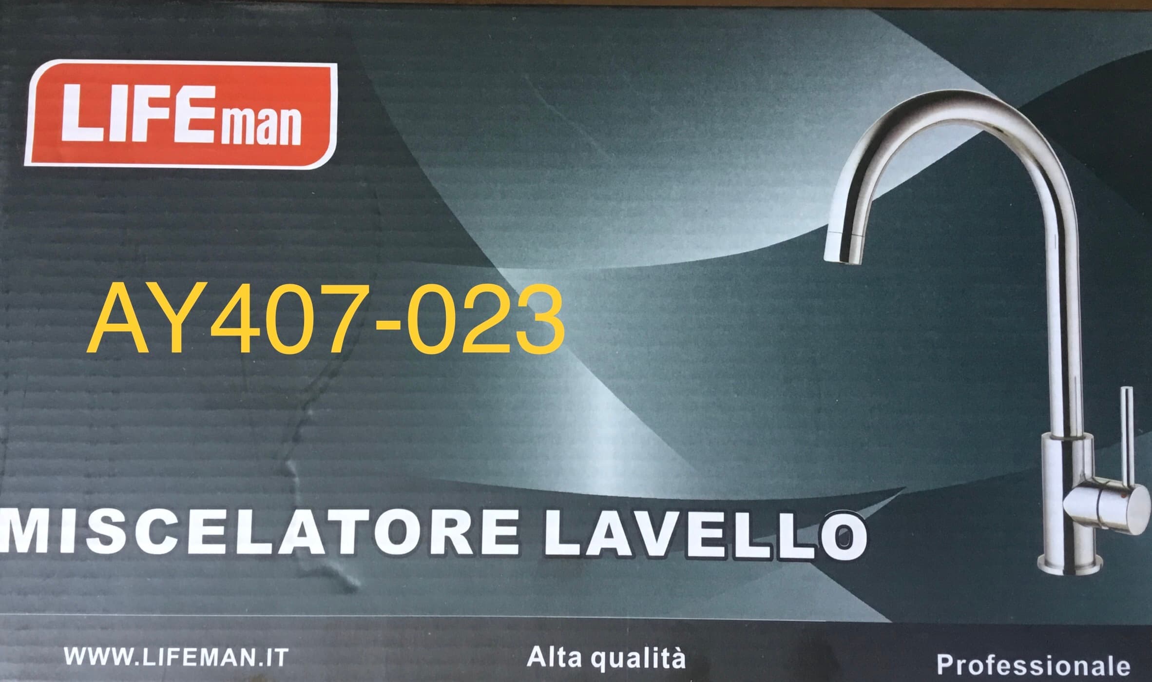 Basin Blue Box Mixer Long-Up