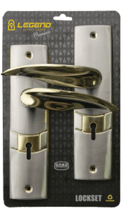 Legend Exclusive Mortice Lockset 2 Lever Reversible Uranus SABS