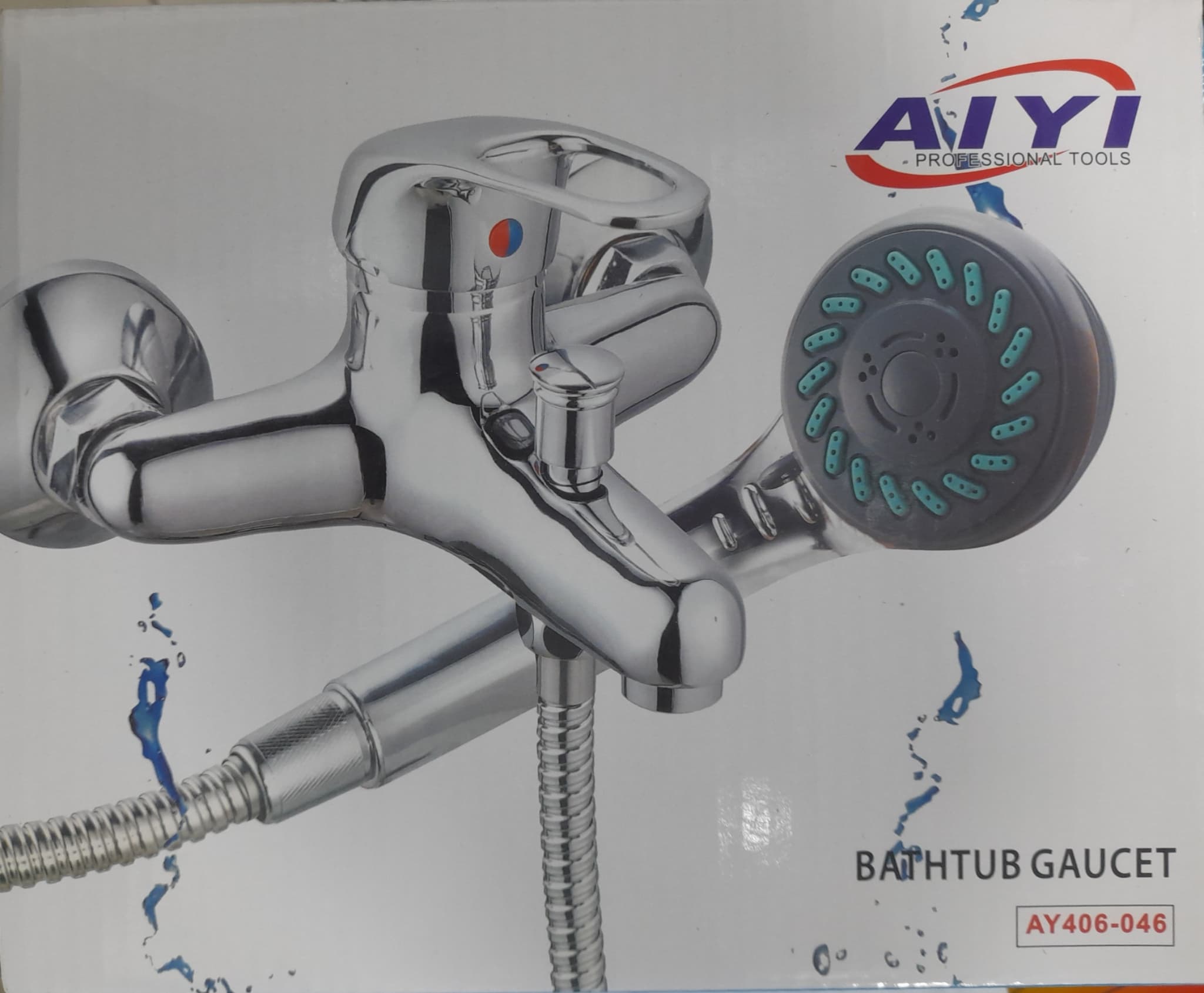Bathtub Faucet With Hand Shower-AY406-046