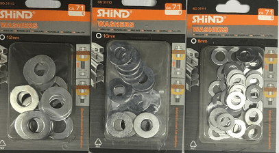 Shind Round Washers