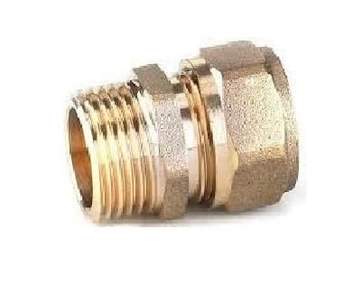 Brass Socket Male S22x3/4M