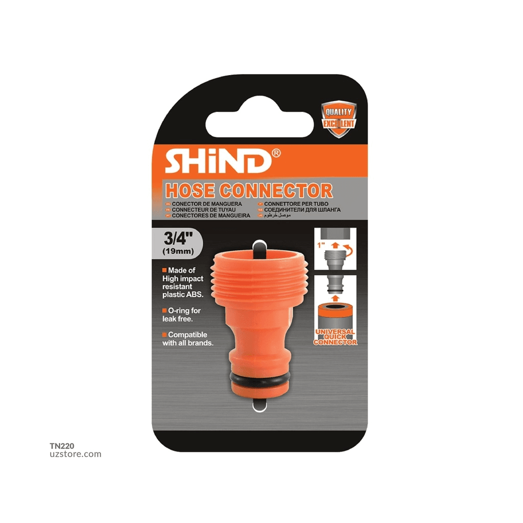 Shind Hose Pipe Connector-3/4