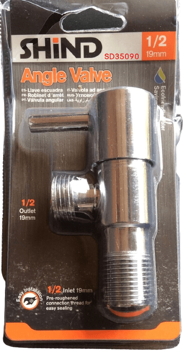 Shind Angle Valve 1/2 with Handle