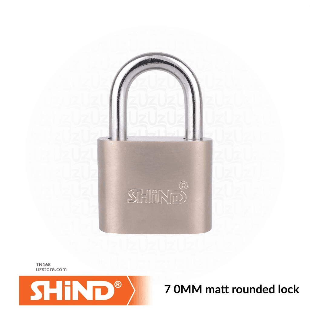 Shind -Matt Steel Padlock