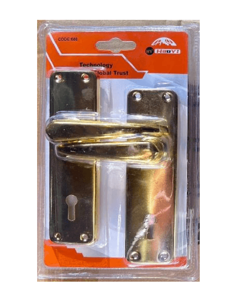 Door Lock Mortice Gold 687