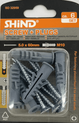 Shind Screw + Plugs