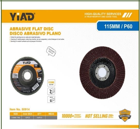 YIAD Flap Disc 115-P60
