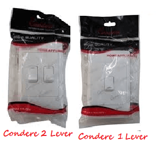 Condere Wall Switch White