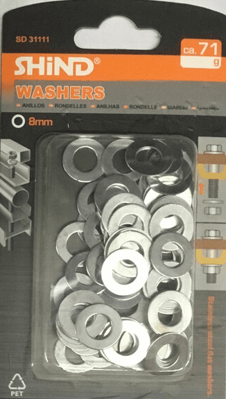 Shind Round Washers