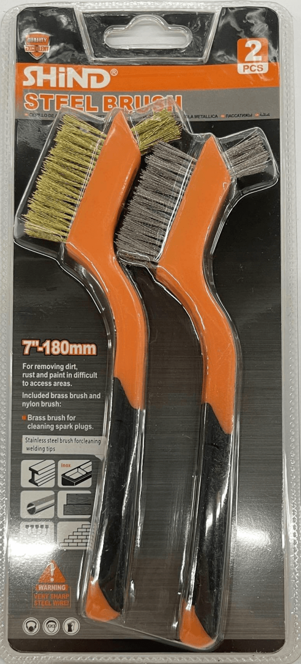 Shind Steel Brush 7"-180mm 2s