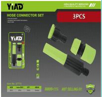 Yiad Hose Pipe Connectors 3 Pec 1/2"