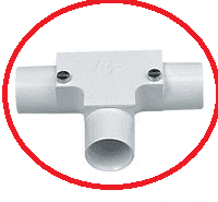 20mm PVC Tee IE x 20s