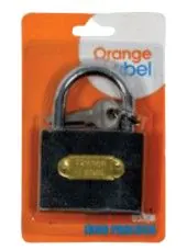 Orange Label Padlock Iron