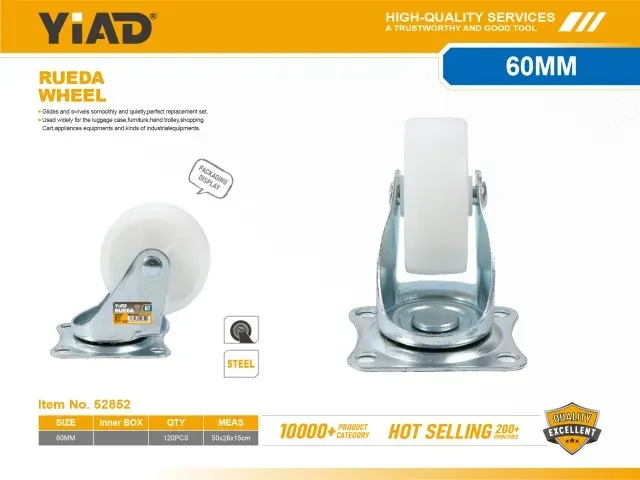 YIAD Wheel Swivel Caster White
