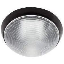 Redisson Outdoor Plastic Bulkhead - Black ES