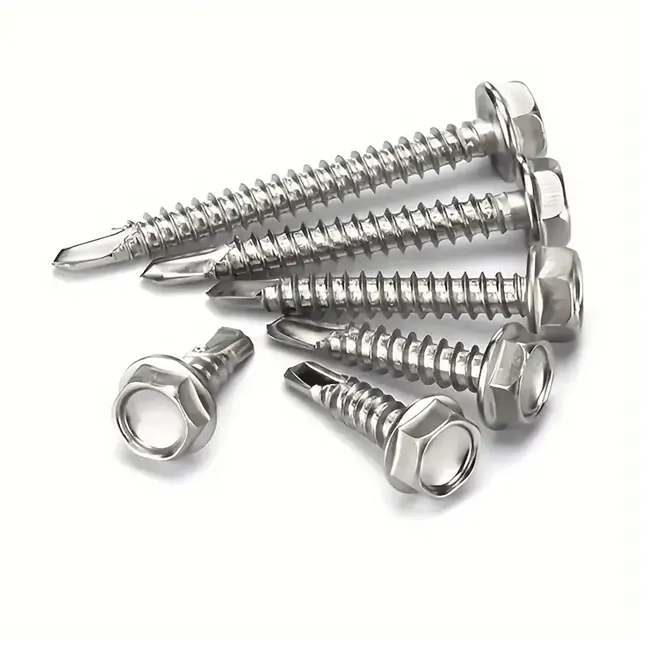 Self-Drilling Hexagon Tek-Screws 100s