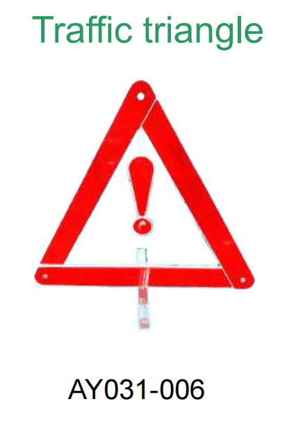 Traffic Triangle Reflector