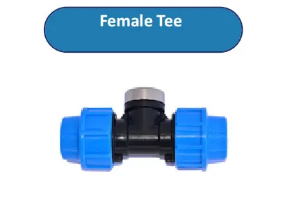 HDPE Female Tee