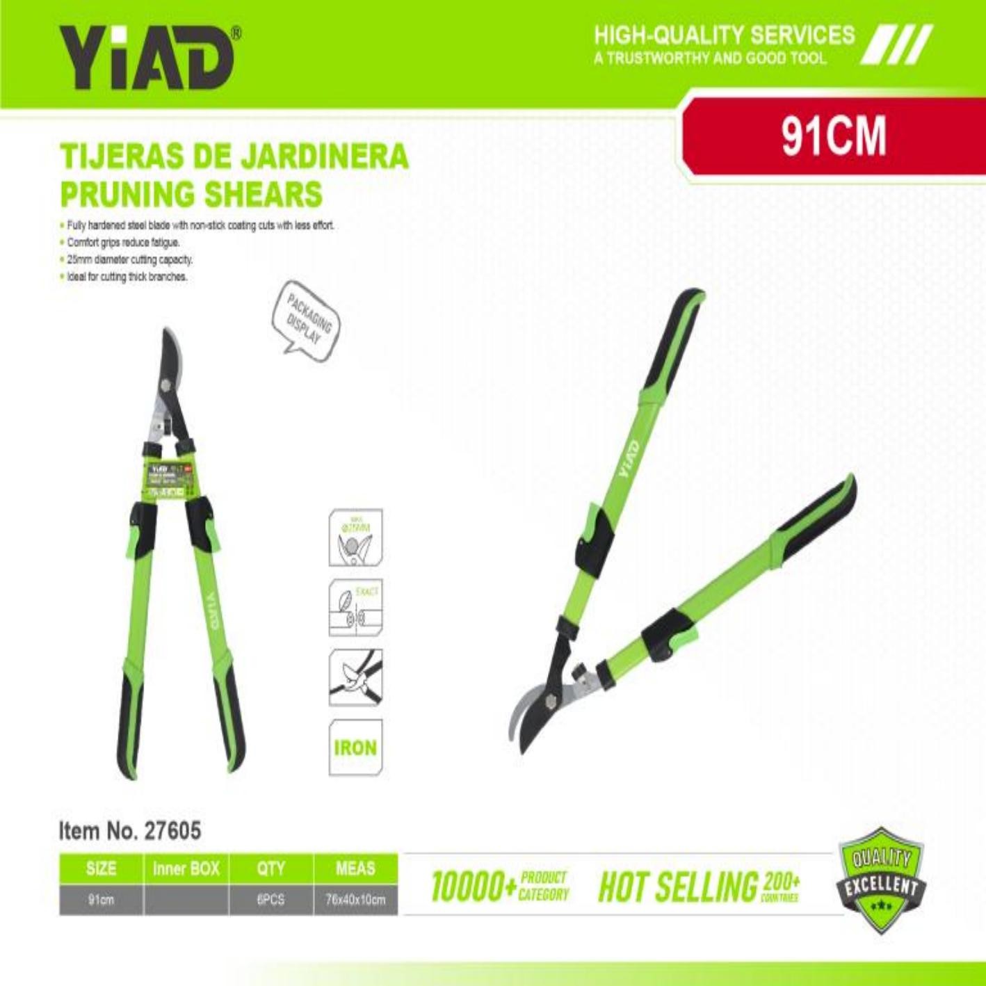 PRUNING SHEARS 91cm-YD27605
